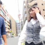 仕事中のOLに声を掛けて会社の階段で中出しまでしてしまった!